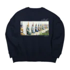 yutriptのワット・ムン・グン・コーン Big Crew Neck Sweatshirt