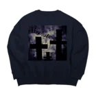 dead startの絶 Big Crew Neck Sweatshirt