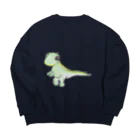 藤谷まきよのエドモントサウルス Big Crew Neck Sweatshirt