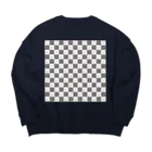 FreeStylersの【FreeStylers】style check in logo Big Crew Neck Sweatshirt