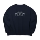 GabrielaのSurprisedKuma Big Crew Neck Sweatshirt