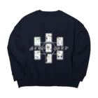 nijicatのGEROTヘキサグラム2 Big Crew Neck Sweatshirt