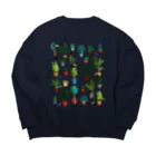 喫茶角砂糖の観葉植物 Big Crew Neck Sweatshirt