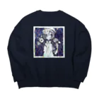 wat planetのtoritarou-02 Big Crew Neck Sweatshirt