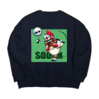 soook のノーコントロール/鶏ゴルフ Big Crew Neck Sweatshirt