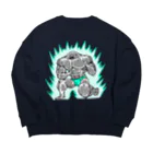 Riveredストアの足ザラシ"マッチョ" Big Crew Neck Sweatshirt