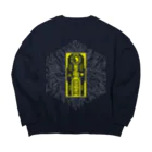 福陀落海灣公司の電子線路靈符 Big Crew Neck Sweatshirt