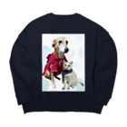 モモシロのモモシロ Big Crew Neck Sweatshirt