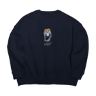 ちびたくのちびたくわーるど1 Big Crew Neck Sweatshirt