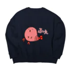 ZARISUのふぇザリガニ Big Crew Neck Sweatshirt