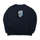 ことりみゆのぴくちゃん Big Crew Neck Sweatshirt