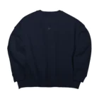 kipppの仕事中 Big Crew Neck Sweatshirt