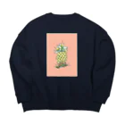 One Day Surf. by Takahiro.Kのpineapple Big Crew Neck Sweatshirt