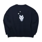 ねずみさんのブティックのはつゆき Big Crew Neck Sweatshirt