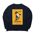 YS VINTAGE WORKSのチェコ・プラハ動物園　ペンギン　 Big Crew Neck Sweatshirt