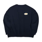 めんこいひのくるまのみたまごの冒険 Big Crew Neck Sweatshirt