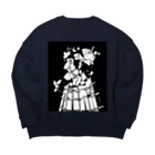 山形屋米店のジュゼッペ・アルチンボルド作 『四季＿秋』 Big Crew Neck Sweatshirt