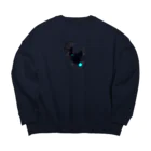 Generousのコウロコフウチョウ Big Crew Neck Sweatshirt