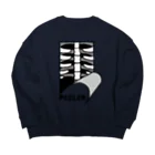 Creative store MのFirst design Big Crew Neck Sweatshirt