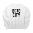 JIMOTO Wear Local Japanの五島市 GOTO CITY ビッグシルエットスウェット