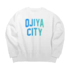 JIMOTO Wear Local Japanの小千谷市 OJIYA CITY ビッグシルエットスウェット