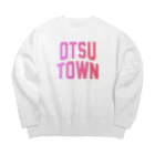 JIMOTOE Wear Local Japanの大津町 OTSU TOWN Big Crew Neck Sweatshirt