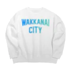 JIMOTOE Wear Local Japanの稚内市 WAKKANAI CITY Big Crew Neck Sweatshirt