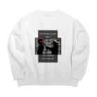 insparation｡   --- ｲﾝｽﾋﾟﾚｰｼｮﾝ｡の花言葉 Big Crew Neck Sweatshirt