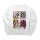 So Jerry Shopのplayfulness　sweat🧚🏻🦋 Big Crew Neck Sweatshirt