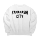 JIMOTOE Wear Local Japanの山梨市 YAMANASHI CITY ビッグシルエットスウェット