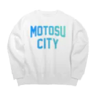 JIMOTOE Wear Local Japanの本巣市 MOTOSU CITY Big Crew Neck Sweatshirt