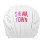 JIMOTOE Wear Local Japanの紫波町 SHIWA TOWN Big Crew Neck Sweatshirt