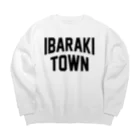 JIMOTOE Wear Local Japanの茨城町 IBARAKI TOWN Big Crew Neck Sweatshirt