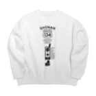 boldandnewのR134_No.001_BK Big Crew Neck Sweatshirt