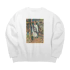 ブルーウォッチの時計少女 Big Crew Neck Sweatshirt