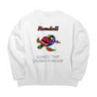 ろんのガラクタ🐢君っ😳 Big Crew Neck Sweatshirt