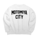 JIMOTOE Wear Local Japanの本宮市 MOTOMIYA CITY Big Crew Neck Sweatshirt