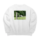 口のド○えもんでしか見たことないやつ Big Crew Neck Sweatshirt