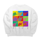 BO-BONOのKANCHO NINE Big Crew Neck Sweatshirt