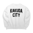 JIMOTOE Wear Local Japanの角田市 KAKUDA CITY Big Crew Neck Sweatshirt