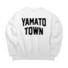 JIMOTOE Wear Local Japanの大和町 YAMATO TOWN ビッグシルエットスウェット