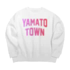 JIMOTOE Wear Local Japanの大和町 YAMATO TOWN Big Crew Neck Sweatshirt