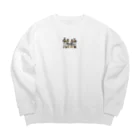 muto streetのAMAZE CREW ② Big Crew Neck Sweatshirt