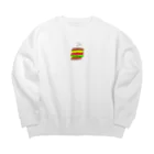 betweeniのさながらハンバーガー Big Crew Neck Sweatshirt