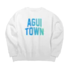 JIMOTOE Wear Local Japanの阿久比町 AGUI TOWN Big Crew Neck Sweatshirt