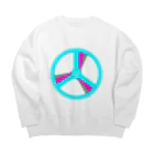 komgikogikoの3バトンホイール Big Crew Neck Sweatshirt