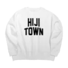 JIMOTOE Wear Local Japanの日出町 HIJI TOWN Big Crew Neck Sweatshirt