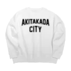 JIMOTOE Wear Local Japanの安芸高田市 AKITAKADA CITY Big Crew Neck Sweatshirt