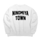 JIMOTOE Wear Local Japanの二宮町 NINOMIYA TOWN Big Crew Neck Sweatshirt