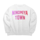 JIMOTOE Wear Local Japanの二宮町 NINOMIYA TOWN ビッグシルエットスウェット